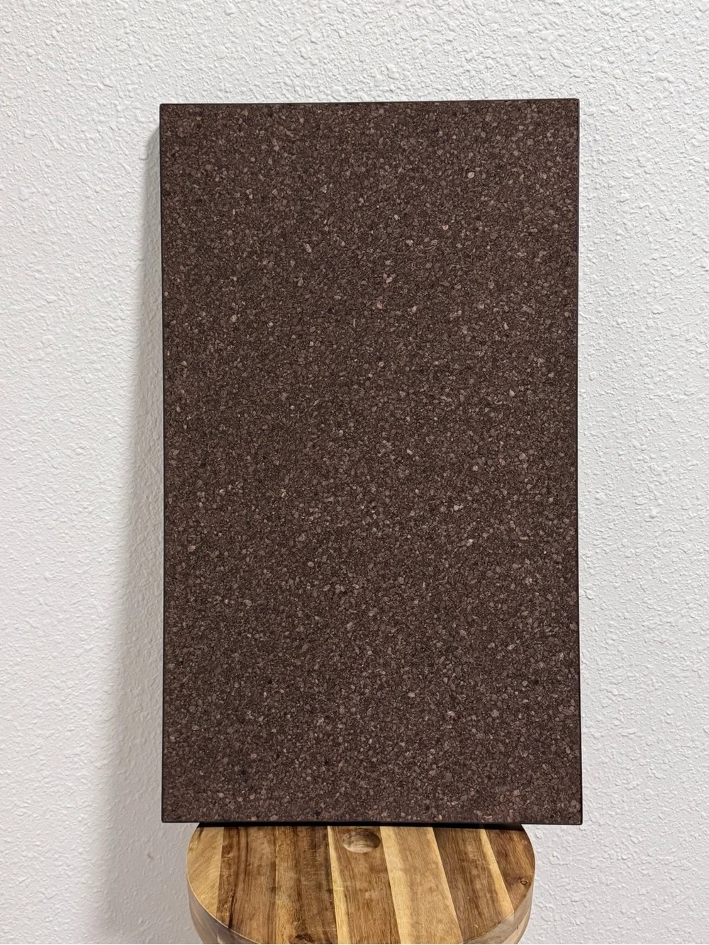 HTF IKEA SVENSÅS Cork Memo Board Dark Brown Wall Organization Modern Decor